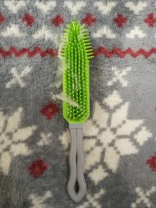 らくらくおそうじブラシ使用後